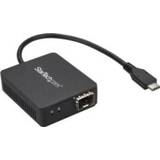 👉 Netwerkadapter StarTech.com USB-C naar glasvezel converter Open SFP netwerk adapter