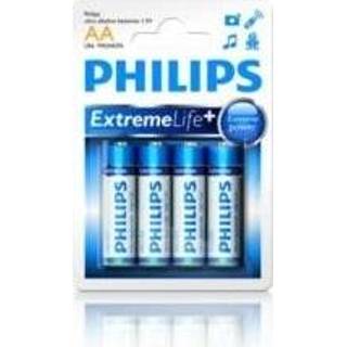 👉 Alkaline batterij active Philips LR6E4B AA Ultra 4 Stuks 8710895753654