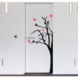 👉 Deursticker Vlinderboom (2-kleurig)