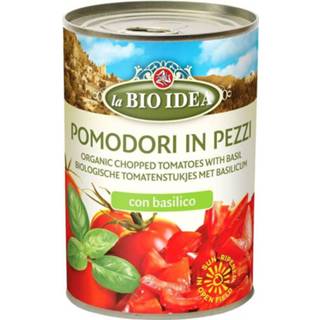 Eten La Bio Idea Tomatenstukjes Basilicum 8717496906205