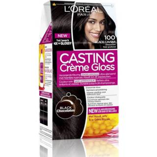 👉 Verzorgingsproducten gezondheid zwart L'Oreal Paris Casting Creme Gloss 100 Diepzwart 3600522149293