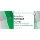 Gezondheid vitamine Leidapharm Valeriaan 45mg Tabletten 50st 8712755213094