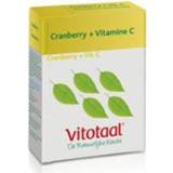 👉 Vitamine gezondheid Vitotaal Cranberry + C Capsules 45st 8712812170933