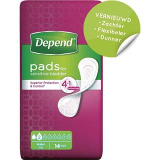 Gezondheid gezondheidsproducten Depend Pads Mini 5029053561646