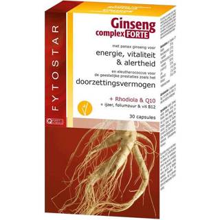 👉 Ginseng gezondheid vitamine Fytostar Complex Forte Capsules 30st 5400713753104
