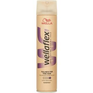 👉 Verzorgingsproducten gezondheid Wella Flex Hairspray Fullness Voor Fijn Haar Ultra Strong 4056800912452