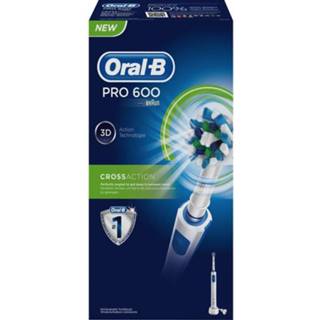 👉 Elektrische tandenborstel gezondheid verzorgingsproducten Oral-B Pro 600 Cross Action 1st 4210201096269