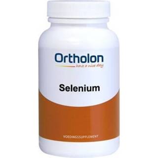 👉 Selenium gezondheid vitamine Ortholon 200mcg Vegetarische Capsules 60st 8716341000341