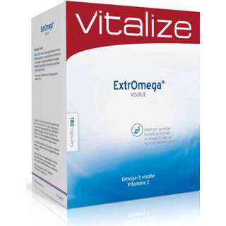 👉 Vitamine gezondheid Vitalize Extromega Omega 3 Voordeel Capsules 180st 8717344370110