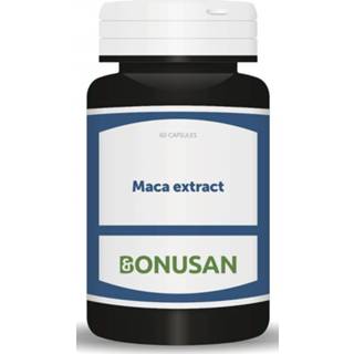 👉 Gezondheid vitamine Bonusan Maca Extract Capsules 60st 8711827017165