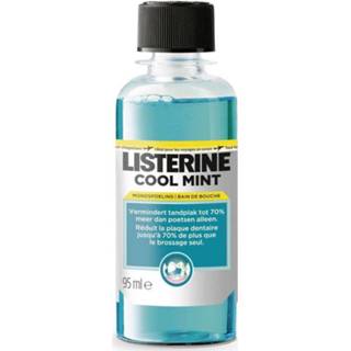 Mond spoeling gezondheid verzorgingsproducten Listerine Mondspoeling Coolmint Mini 95ML 3574660436457