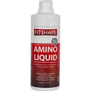 👉 XL gezondheid vitamine Fitshape Amino Liquid 100ml 8714116005157