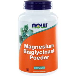 👉 Magnesium gezondheidsproducten gezondheid NOW Bisglycinaat Poeder 227gr