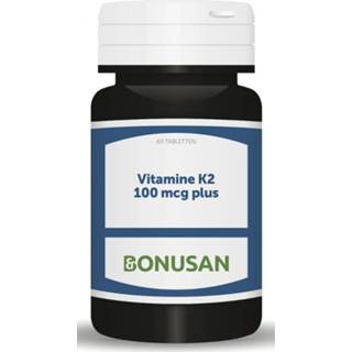 👉 Vitamine gezondheid Bonusan K2 100mcg Plus Tabletten 60 ST 8711827009306