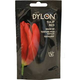 Textiel verf kunst huishoudelijke rood Dylon Textielverf Handwas 36 Tulip Red 5000325021068