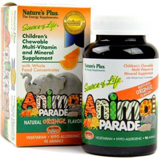 👉 Gezondheid vitamine Animal Parade Multi Sinaasappel Kauwtabletten 90st 97467299740