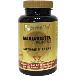 👉 Gezondheid vitamine Artelle Mariadistel 9000mg Tabletten 75st 8717472405661