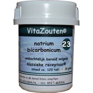 👉 Gezondheid homeopathische middelen Vita Reform Vitazouten Nr. 23 Natrium Bicarbonicum 120st 8718885281231
