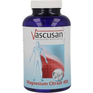 👉 Magnesium gezondheid vitamine Vascusan Citraat 400 Tabletten 200st 8717306560283