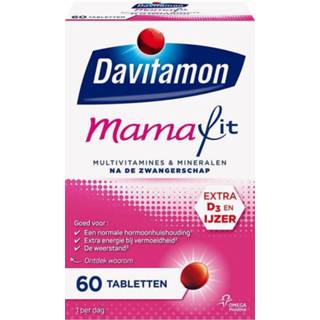 👉 Gezondheid vitamine Davitamon Mamafit Tabletten 60st 8710537703900