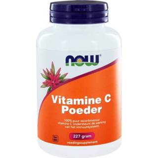👉 Vitamine gezondheid NOW C Poeder 100% Ascorbinezuur 733739102577