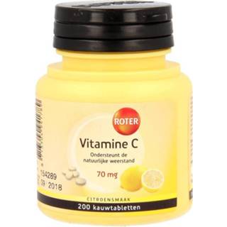 👉 Vitamine gezondheid Roter C Tabletten Citroensmaak 200st 8713304941789