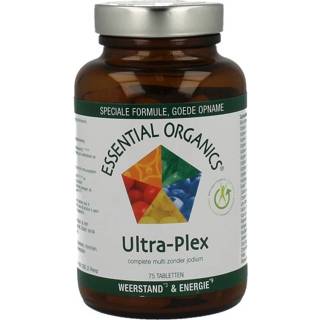 👉 Gezondheid vitamine Essential Organics Ultra-Plex Tabletten 75st 8712812172159