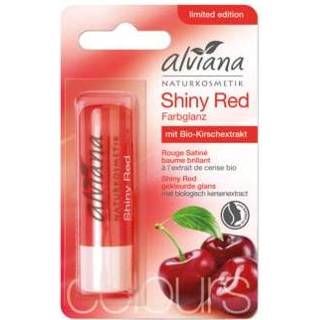 👉 Gezondheid verzorgingsproducten rood Alviana Lipverzorging Shiny Red 4260167183855