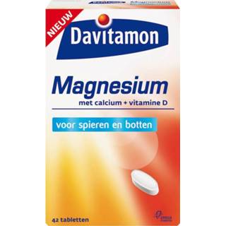 👉 Magnesium gezondheid vitamine Davitamon Voor Spieren En Botten Tabletten 42st 8710537707557