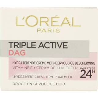 Loreal Paris Triple Active Dagcreme Droge Huid verzorgingsproducten gezondheid Dagcreme verzorgingsproducten gezondheid L'Oreal Paris Triple Active Droge Huid 3600521719749
