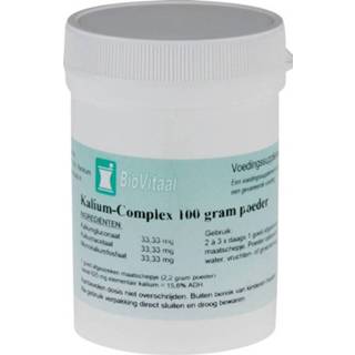 👉 Gezondheid vitamine Biovitaal Kalium-Complex Poeder 100gr 8718347350291