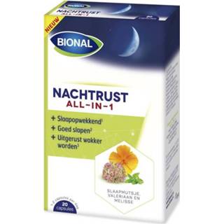 👉 Gezondheid vitamine Bional Nachtrust All-In-1 Capsules 8710537042214