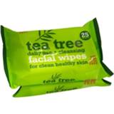 👉 Reinigingsdoekje gezondheid verzorgingsproducten Tea Tree Reinigingsdoekjes 2x25st 5060120163387