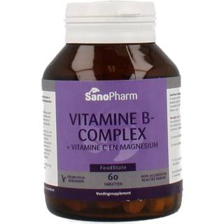 👉 Vitamine gezondheid Sanopharm B Complex + C En Magnesium Tabletten 8718347170080