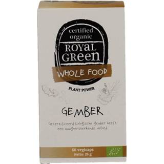 👉 Vitamine gezondheid Royal Green Gember Capsules 8710267740305