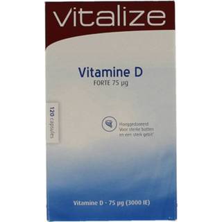 👉 Vitamine gezondheidsproducten gezondheid Vitalize D Forte 75mcg Capsules 120st 8717344372060