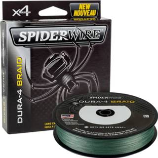 👉 Donkergroen Spiderwire Dura 4 Braid Low-Vis Green 0.40mm (300m) 22021637188