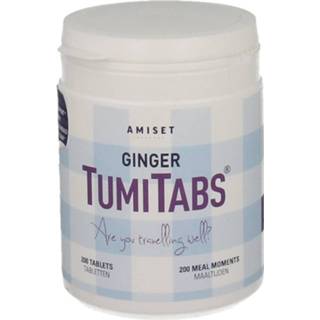 👉 Gezondheid vitamine Amiset Tumitabs Ginger Tabletten 8715799309389