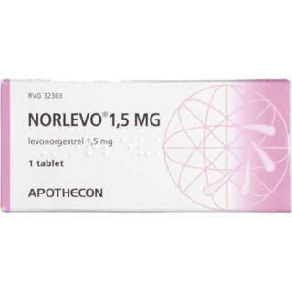 👉 Geneesmiddelen gezondheid Norlevo Morning After Pil 1,5mg 3663555000160