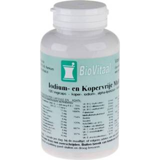 👉 Vitamine gezondheid Biovitaal Jodium- en Kopervrije Multi Volwassenen Capsules 8718347359959