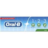 Tand pasta gezondheid Oral B Tandpasta 1-2-3 Mint 5013965951404