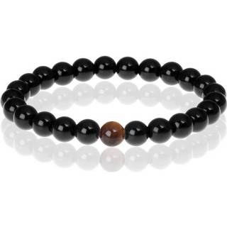 👉 Herenarmband onze size vrouwen paars mannen Memphis heren armband Tijgeroog Lavasteen kralen