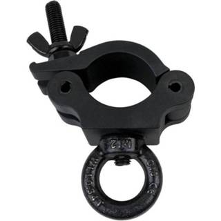 👉 Hijs oog zwart Showtec Halfcoupler 50mm met hijsoog 8717748432537