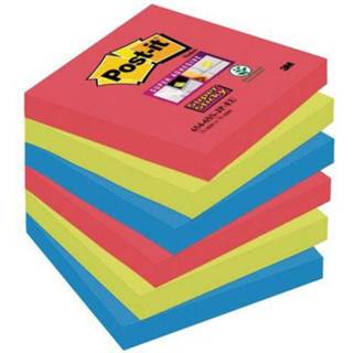 👉 Post-it kantoor meubilair Post-it® Super Sticky verschillende kleuren