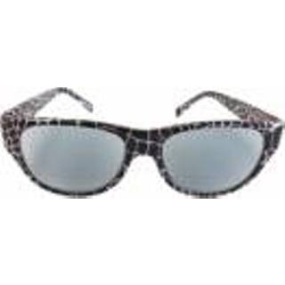 👉 HIP Zonneleesbril Slang zwart/wit +3.0