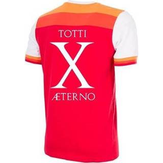 👉 Voetbalshirt AS Roma Retro 1978-79 + Totti X Aeterno