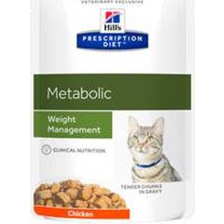 👉 Hill's Metabolic Weight Management - Feline zakjes 48x 85 gr.