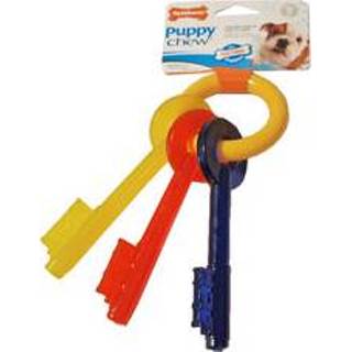👉 Small klein Nylabone Teething Puppy Keys - (klein hondenras tot 11 kg) 18214813842