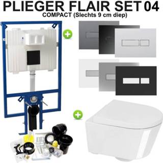 👉 Drukplaat vierkant flair Plieger Compact set04 Calitri Urby Met 8719304156604