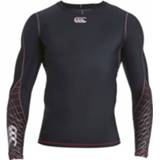 👉 Shirt medium zwart Canterbury Mercury TCR Compression Long Sleeve Top - Black